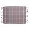Hello Honey® Lilac Grid Throw Blanket with Tassels
